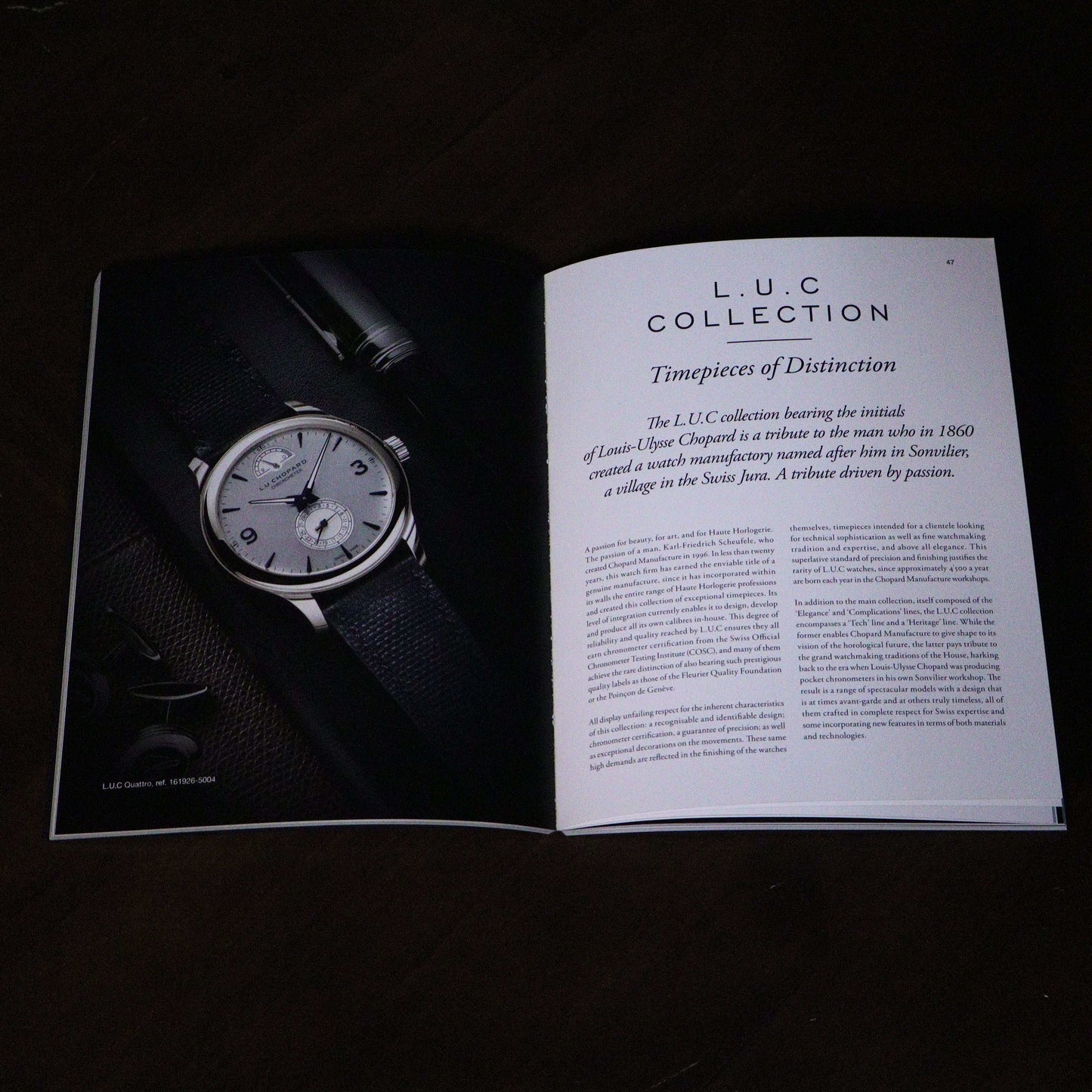 Chopard L.U.C. Catalogus Nr. 525 - Lifestyle - Horlogerieshop.nl
