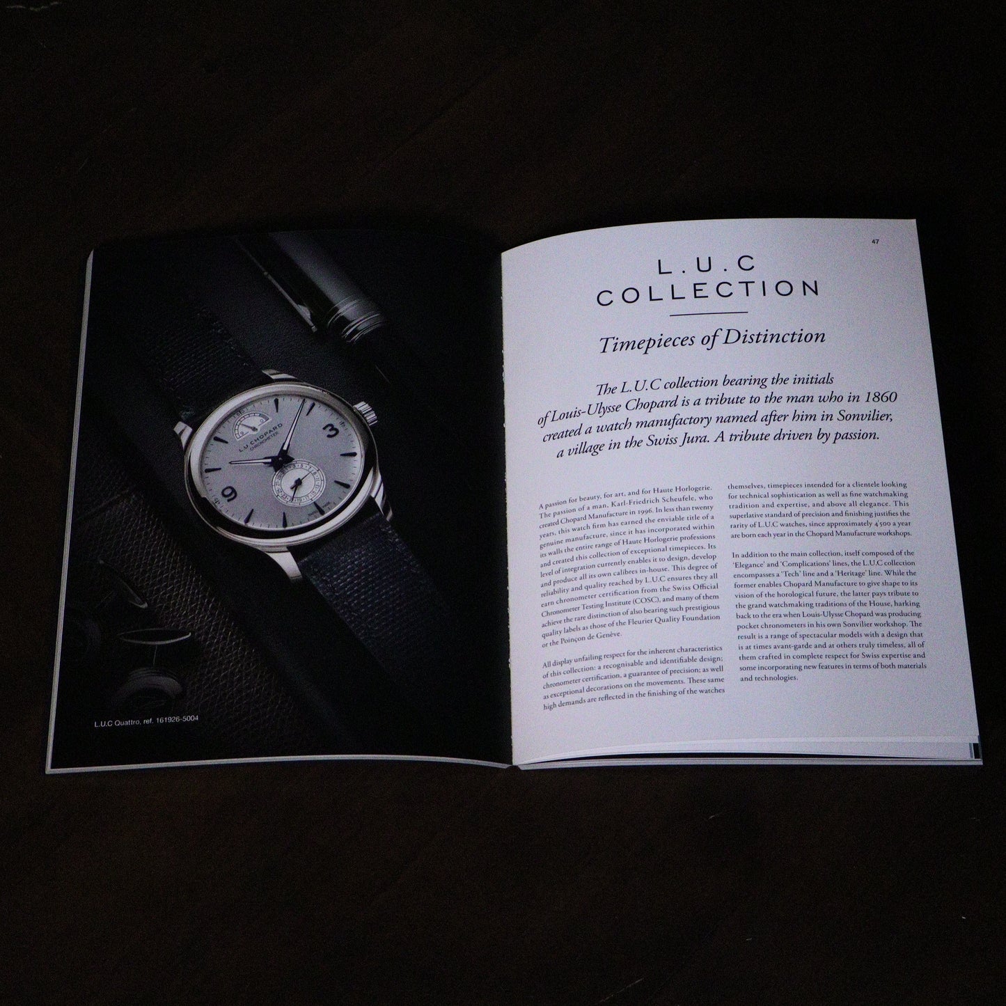 Chopard L.U.C. Catalogus Nr. 525 - Lifestyle - Horlogerieshop.nl