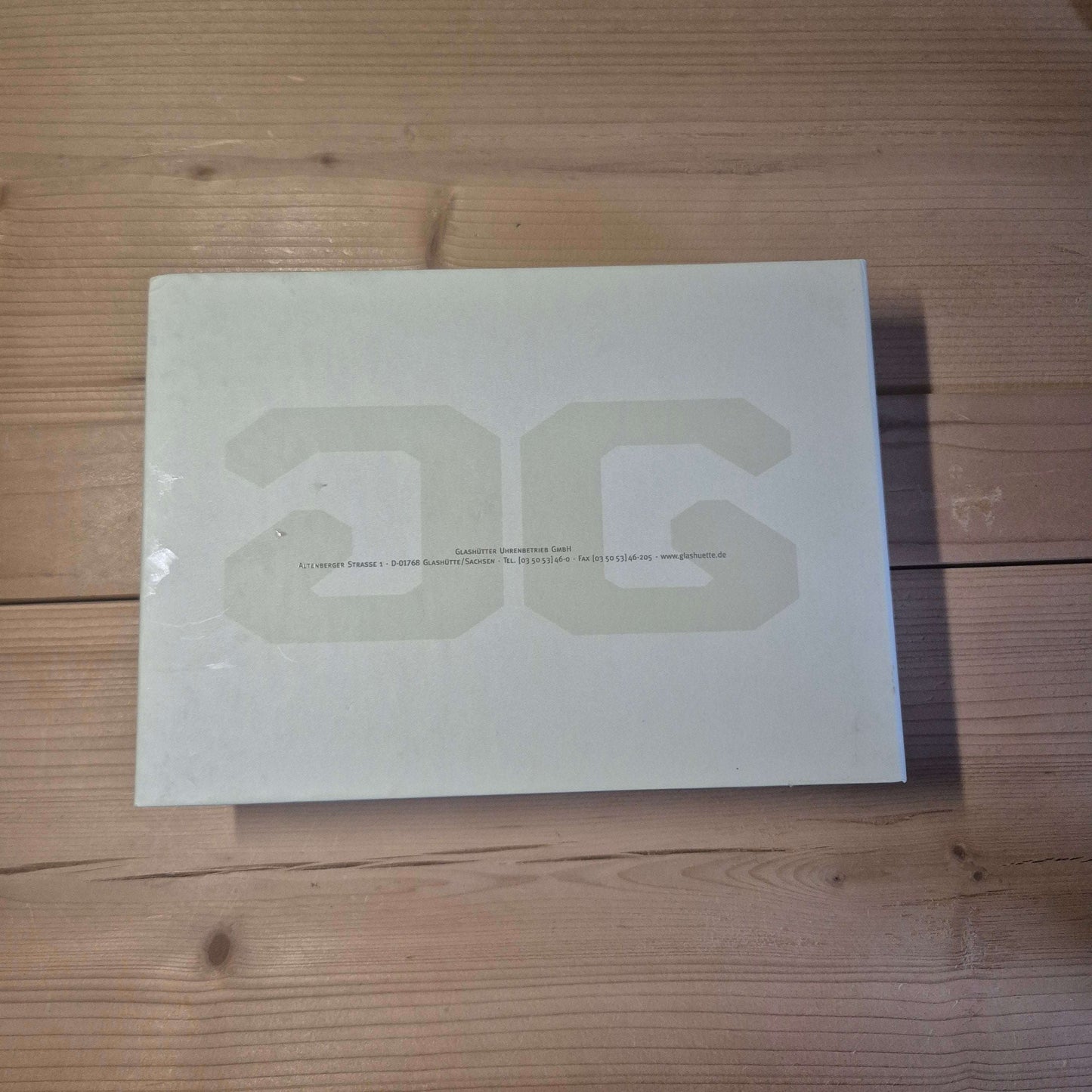 Glashütte Original catalogus 2000 inclusief prijslijst - Horlogerieshop.nl