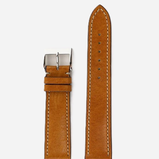 Horlogeband Cavallo paardenleder Saloon Brown