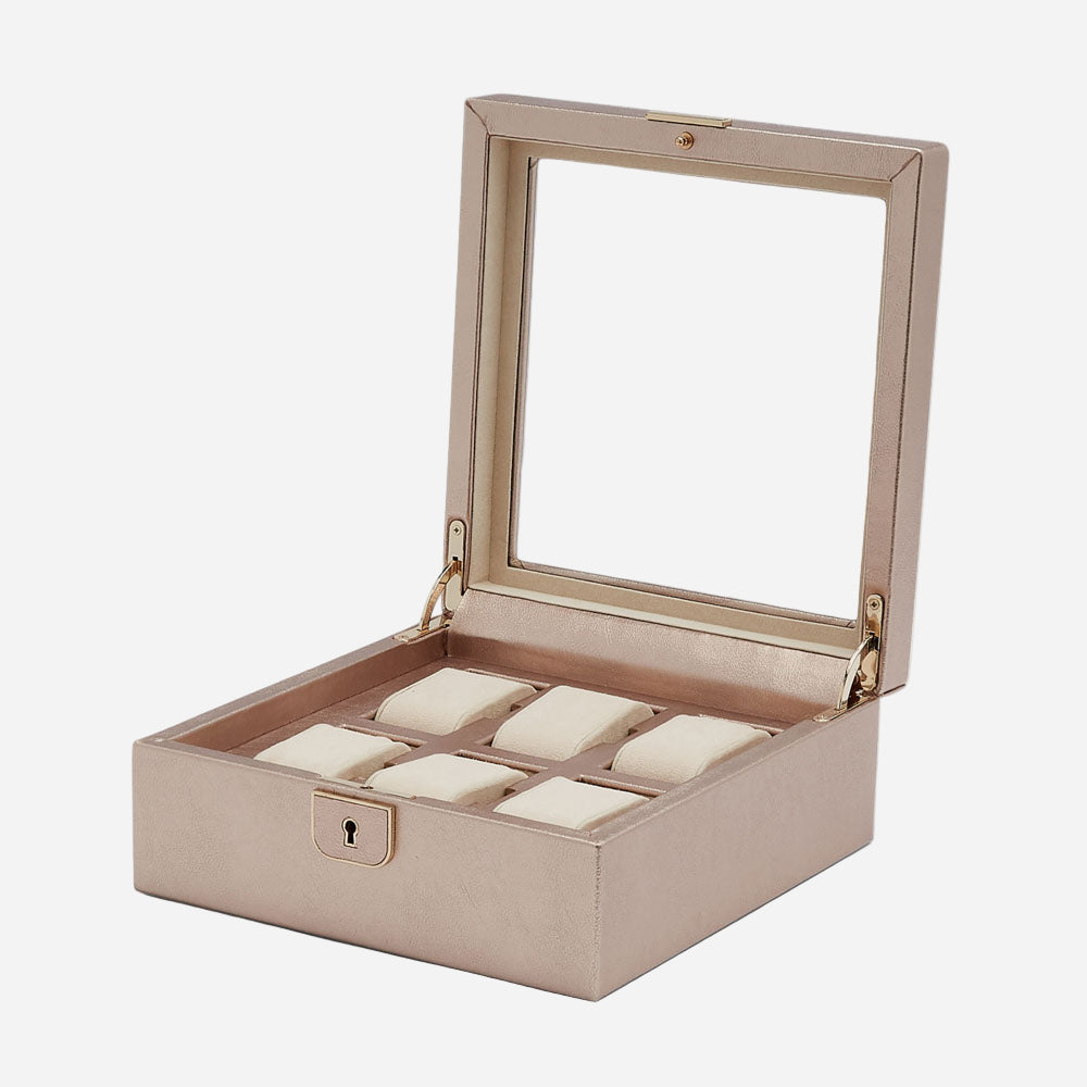 Horlogedoos Palermo 6 horloges Wolf 1834 - Horlogerieshop.nl