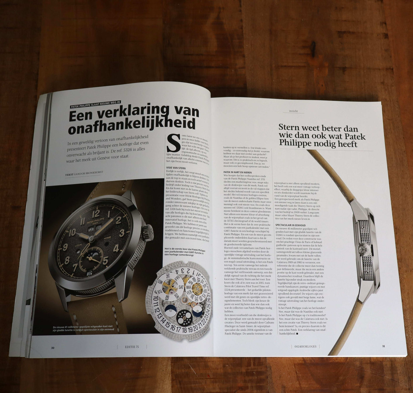 Horloges 0024 Tafelboek jaargang 2023 editie 75