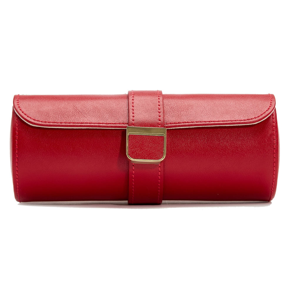 Horlogrol Palermo 2 horloges met juwelen pouch Wolf 1834 - Horlogerieshop.nl