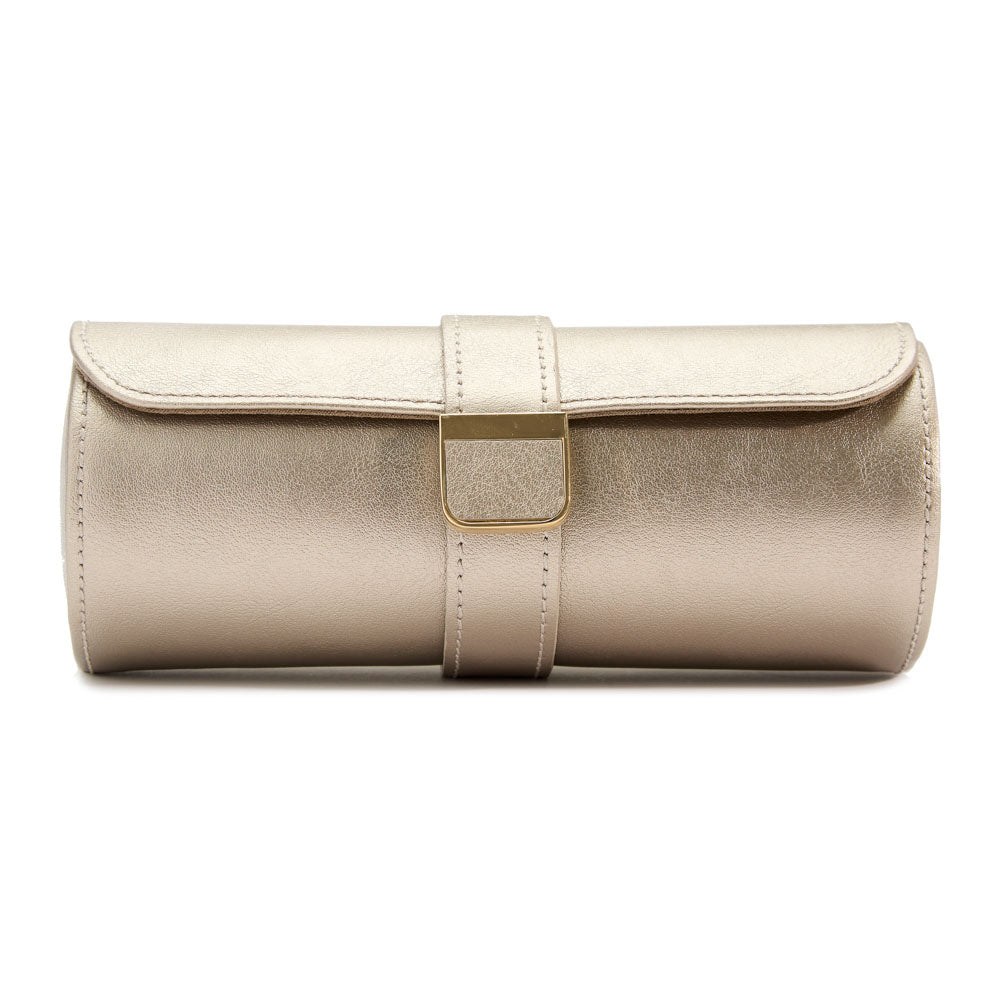 Horlogrol Palermo 2 horloges met juwelen pouch Wolf 1834 - Horlogerieshop.nl