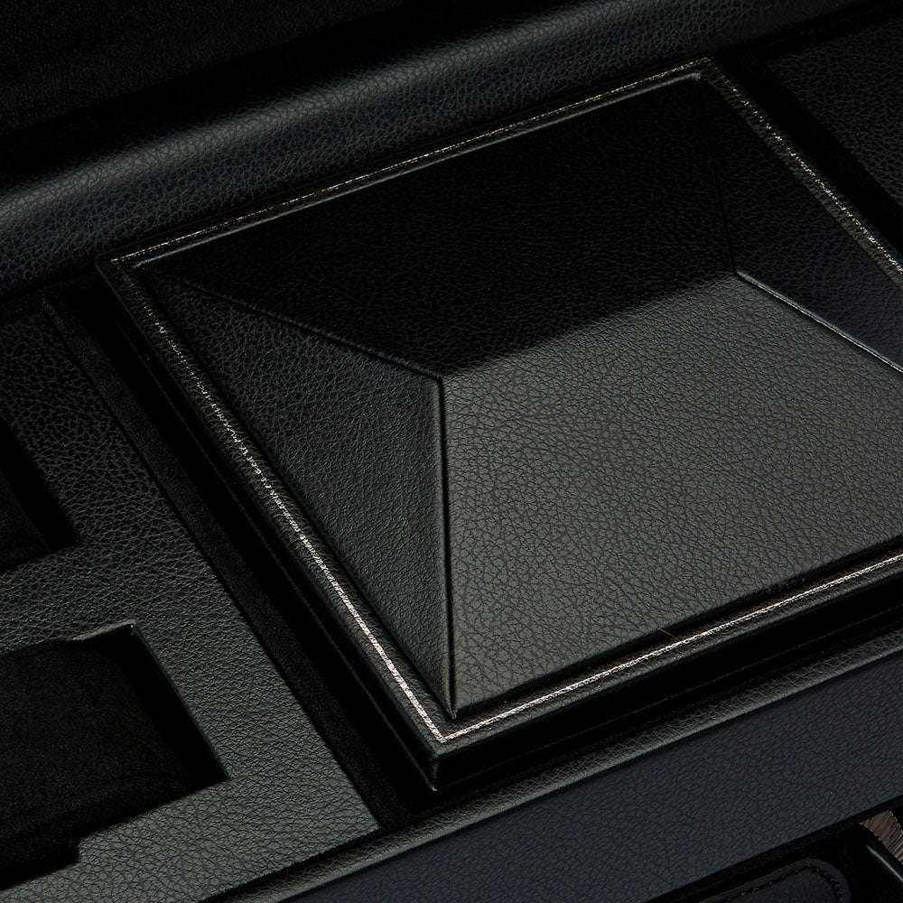 Watch winder met lade British Racing 3 horloges Wolf 1834 - Horlogerieshop.nl