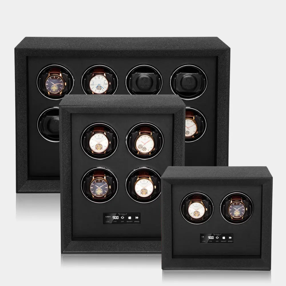 Watch winder SAFE SYSTEMS 2 Horloges Modalo - Horlogerieshop.nl
