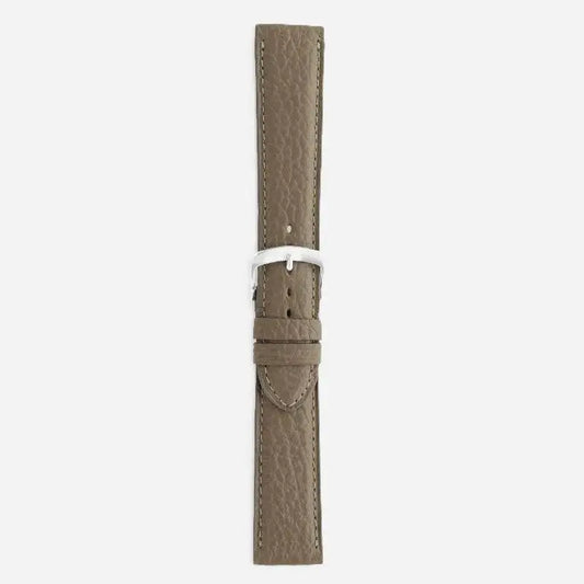 Horlogeband kalfsleder Deep Taupe - Horlogebanden - Horlogerieshop.nl