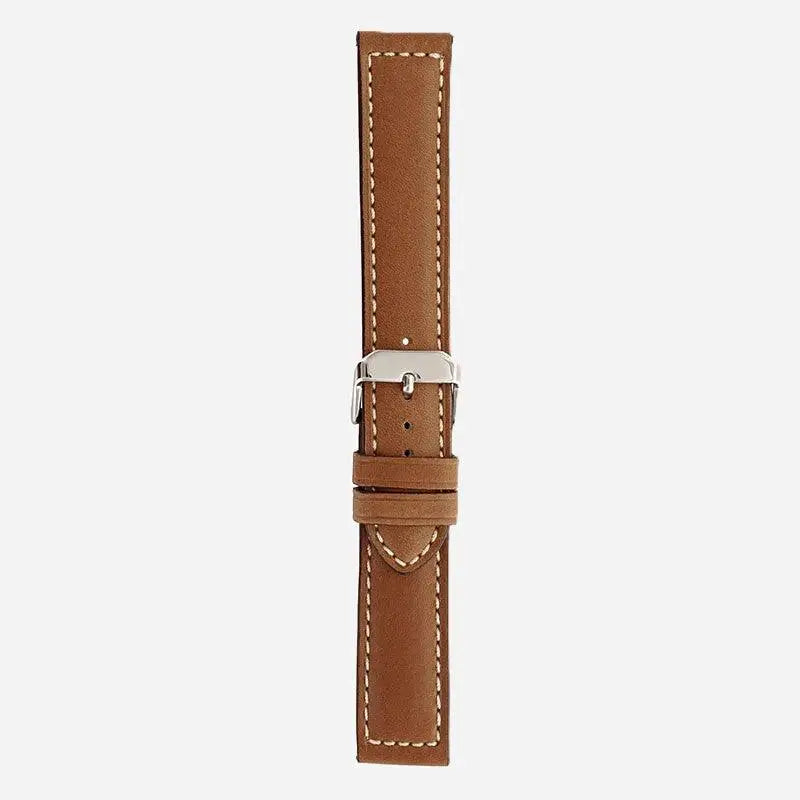 Horlogeband koeienleder Cognac Cowhide - Horlogebanden - Horlogerieshop.nl