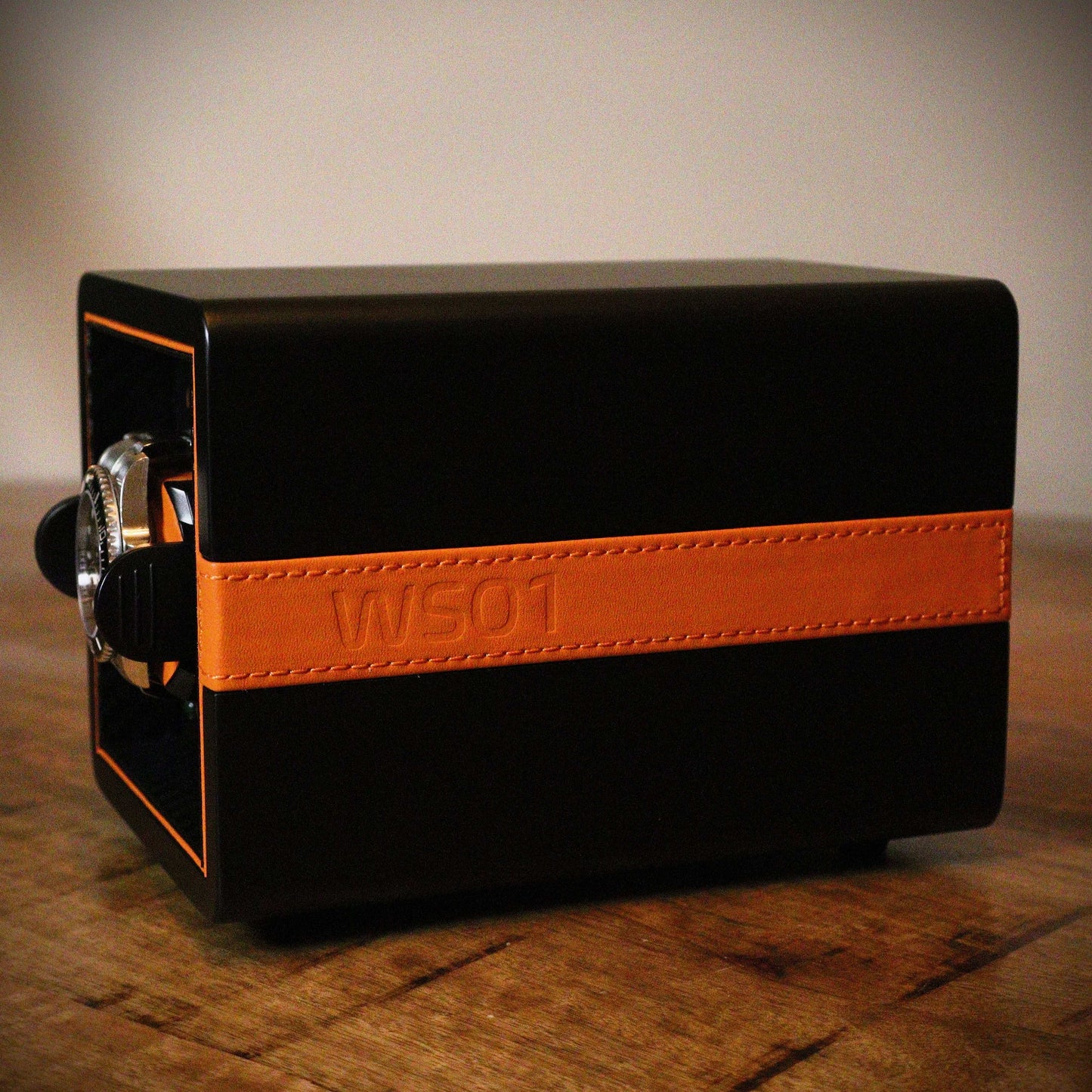 Watch Winder Leder 1 Horloge Leanschi
