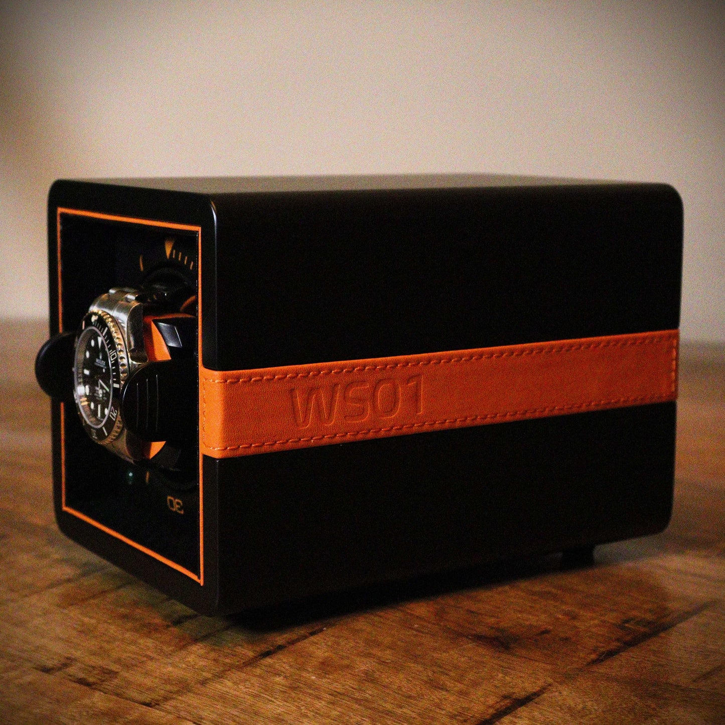 Watch Winder Leder 1 Horloge Leanschi