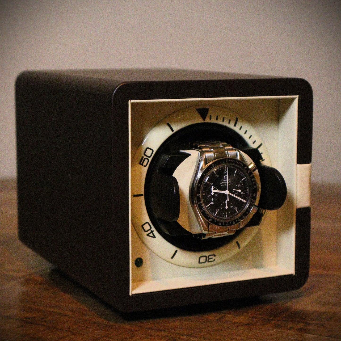 Watch Winder Leder 1 Horloge Leanschi