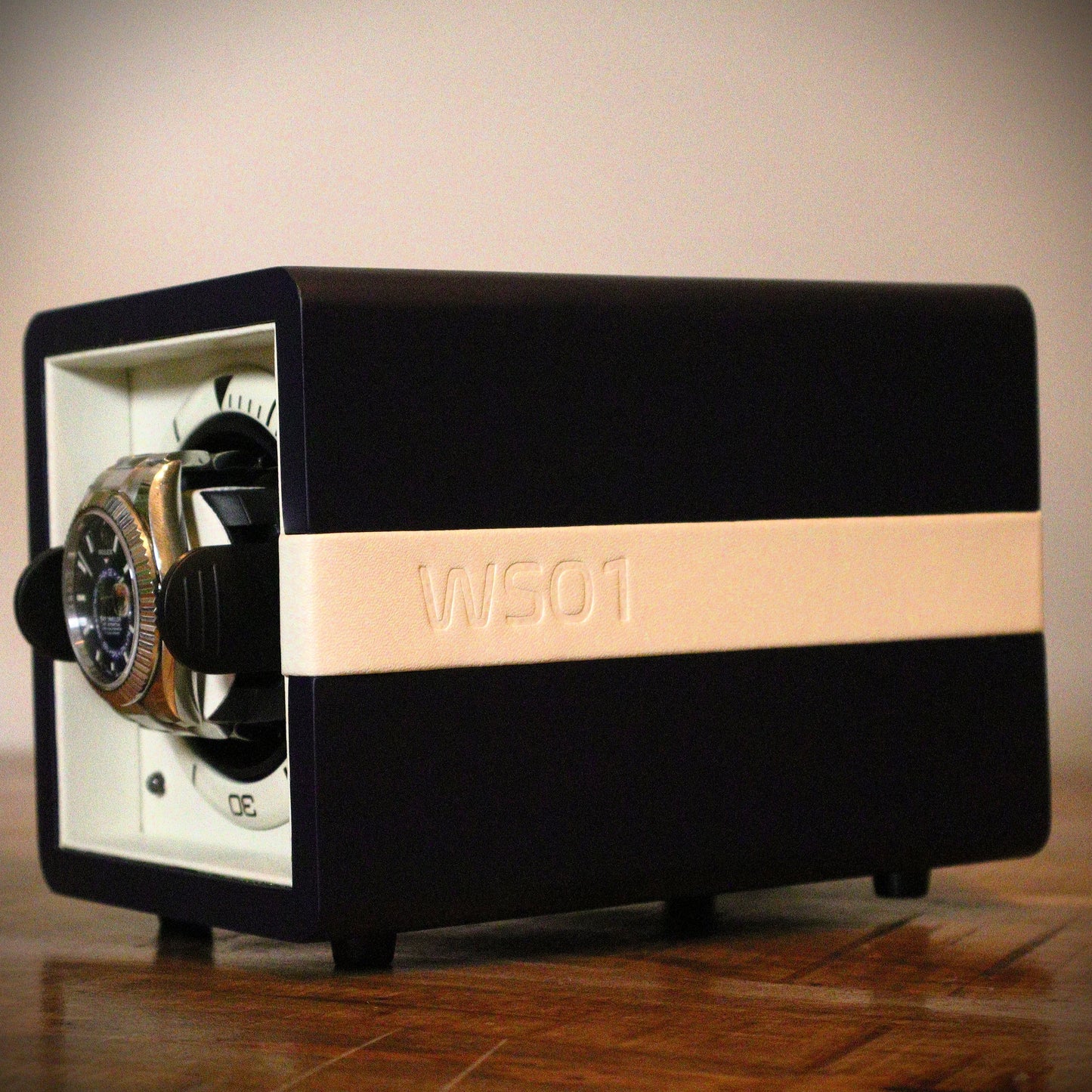 Watch Winder Leder 1 Horloge Leanschi