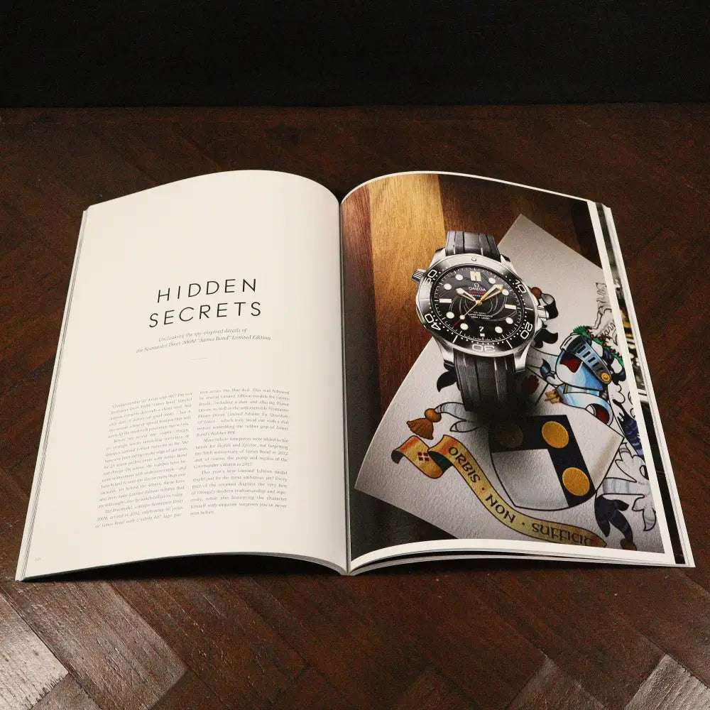 Omega Lifetime "No Time To Die Edition" tafelboek - Lifestyle - Horlogerieshop.nl