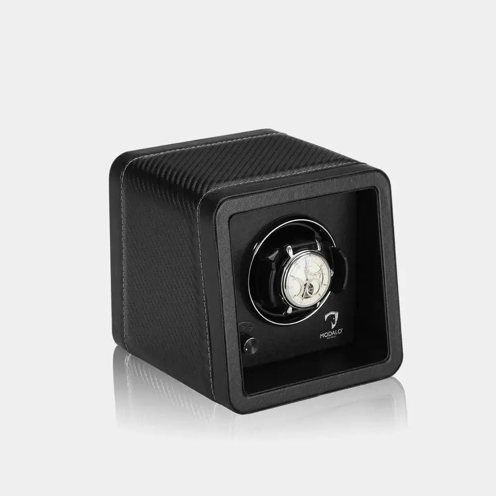 Watch winder Carbon 1 Horloge Modalo - Watch Winder - Horlogerieshop.nl