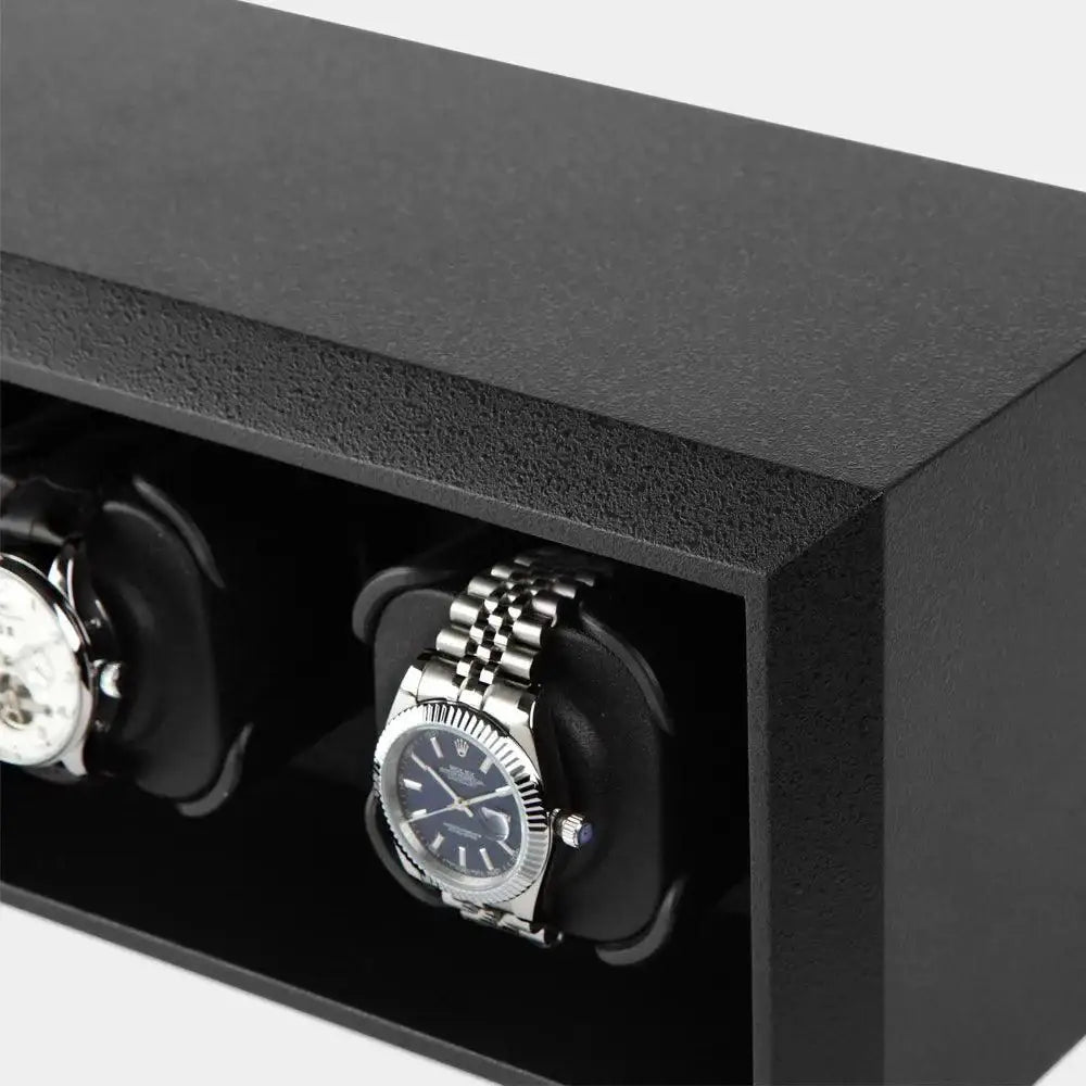 Watch winder zwart 3 Horloges Modalo - Watch Winder - Horlogerieshop.nl