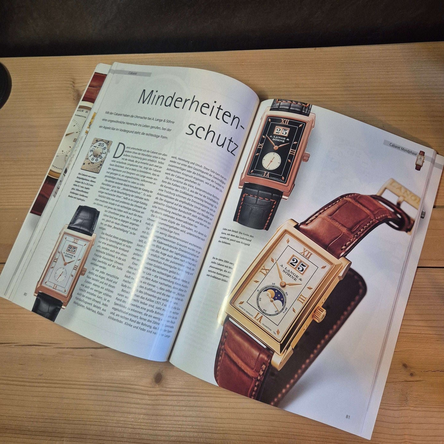 Amrband und Uhren Spezial A. Lange & Söhne 2006 (duitstalig) - Horlogerieshop.nl