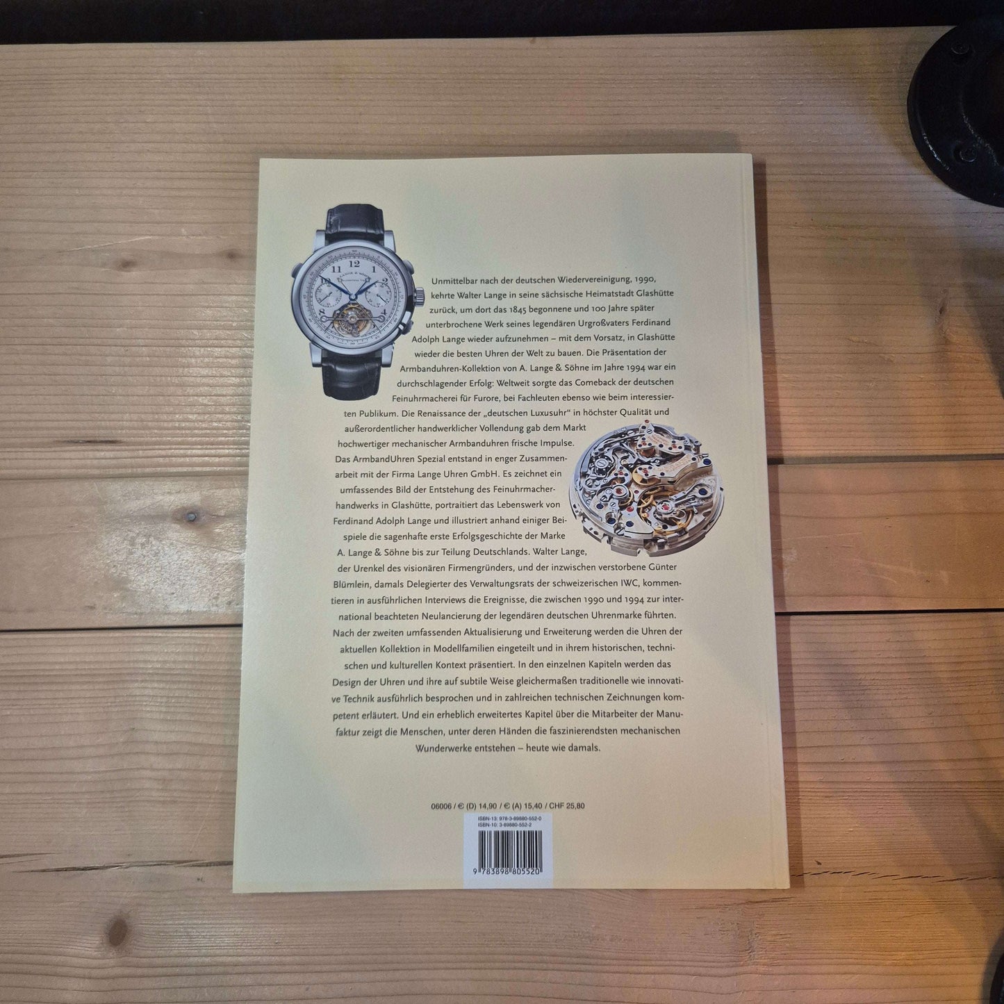 Amrband und Uhren Spezial A. Lange & Söhne 2006 (duitstalig) - Horlogerieshop.nl