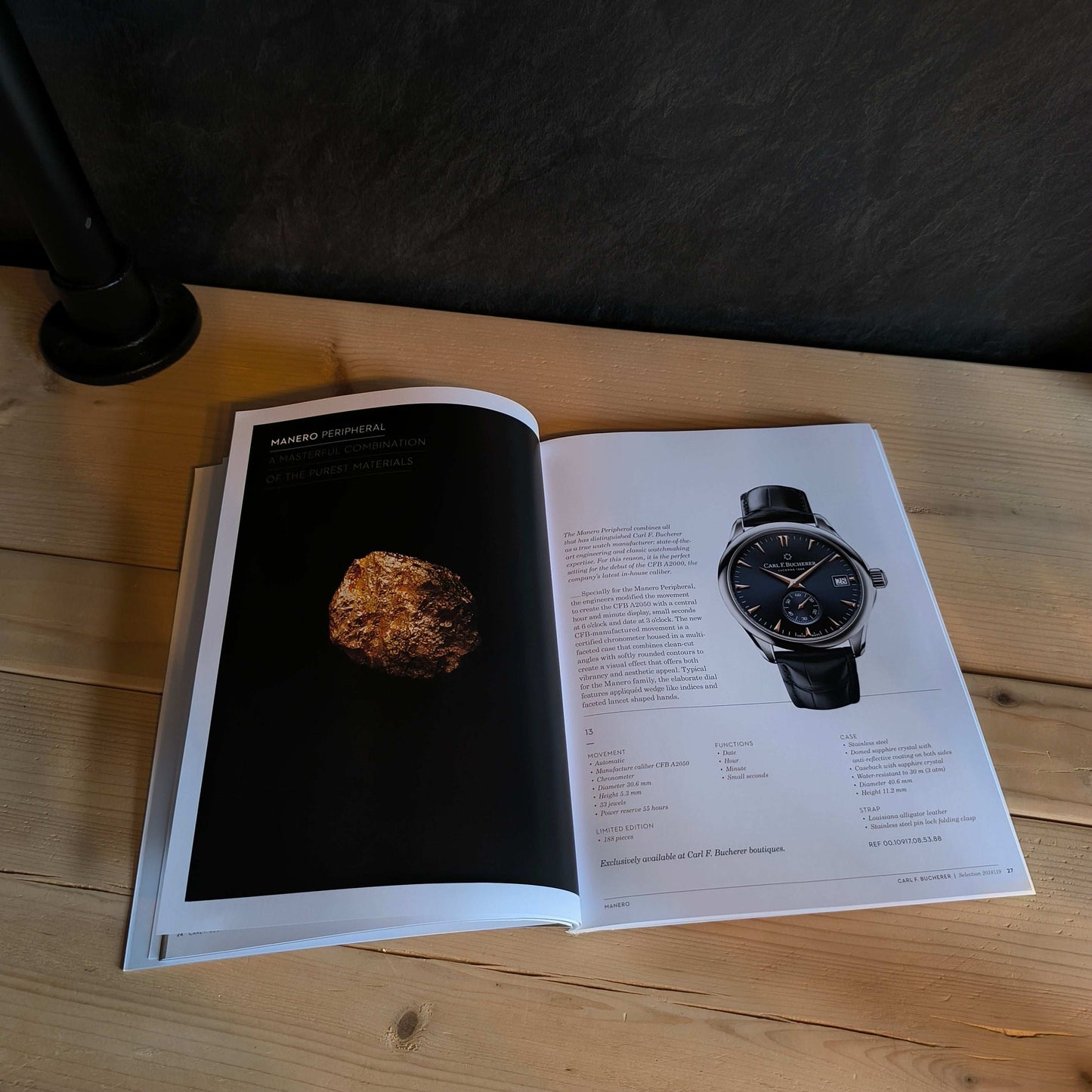 Carl F. Bucherer Selection 18/19 tafelboek - Horlogerieshop.nl