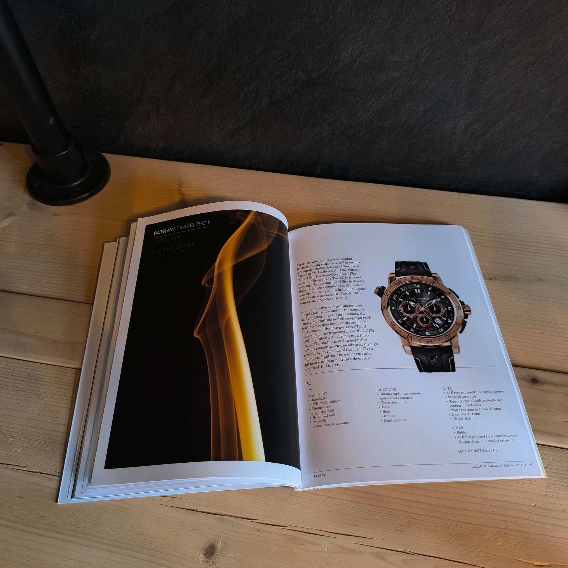 Carl F. Bucherer Selection 18/19 tafelboek - Horlogerieshop.nl