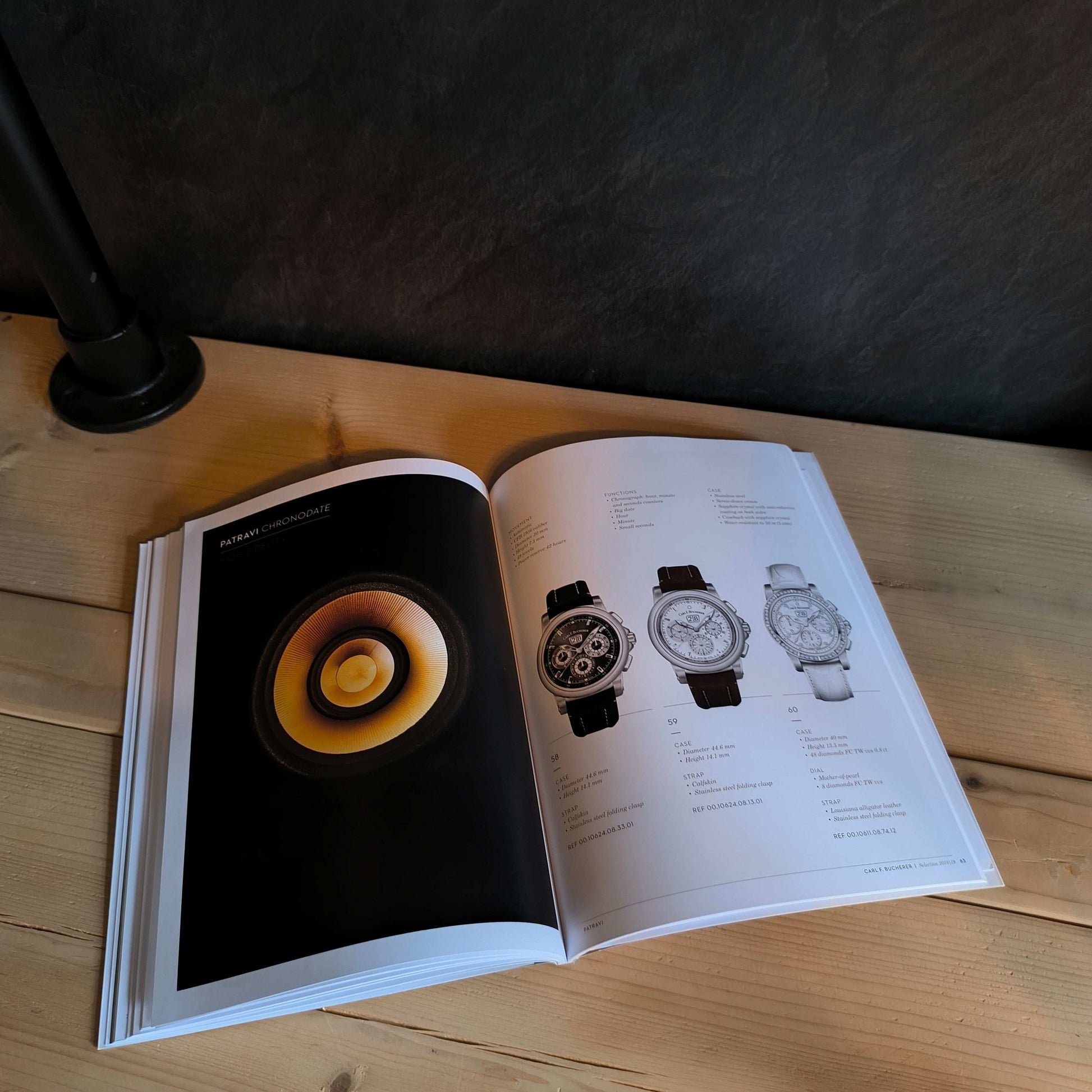 Carl F. Bucherer Selection 18/19 tafelboek - Horlogerieshop.nl