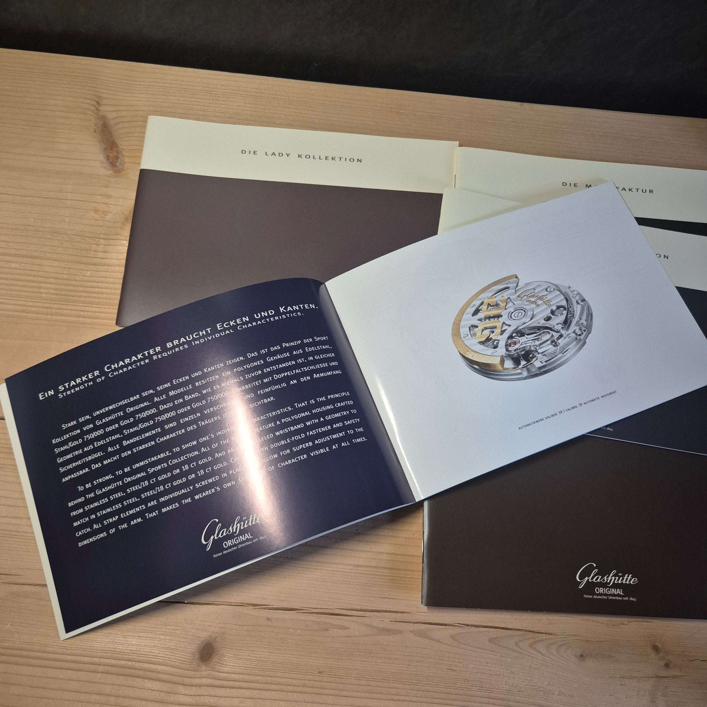 Glashütte Original catalogus 2000 inclusief prijslijst - Horlogerieshop.nl