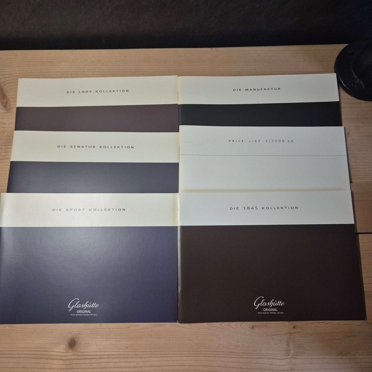 Glashütte Original catalogus 2000 inclusief prijslijst - Horlogerieshop.nl