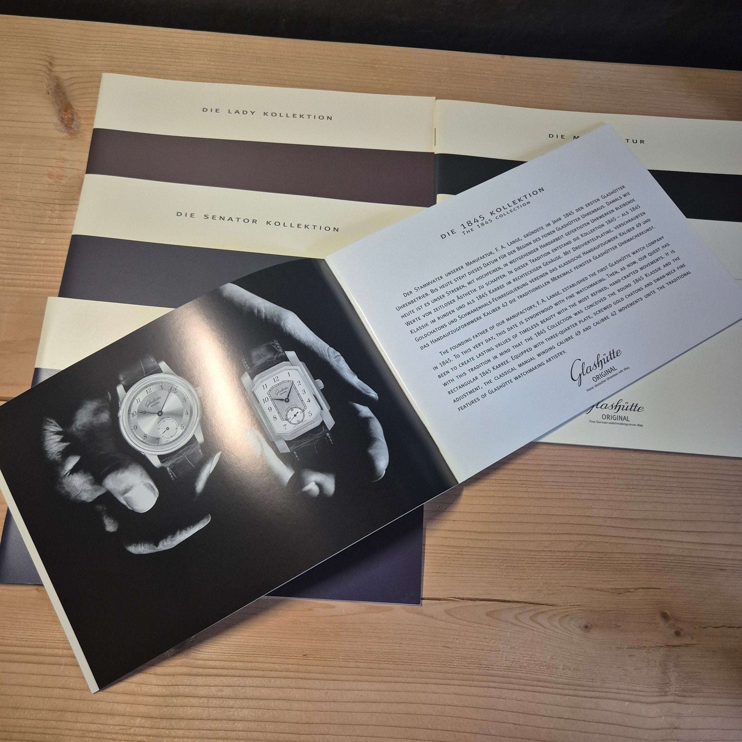 Glashütte Original catalogus 2000 inclusief prijslijst - Horlogerieshop.nl