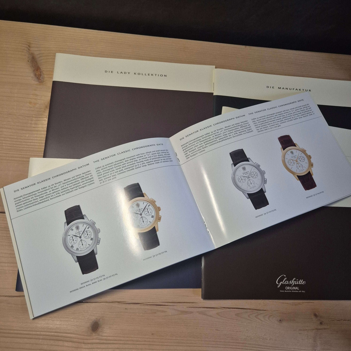 Glashütte Original catalogus 2000 inclusief prijslijst - Horlogerieshop.nl