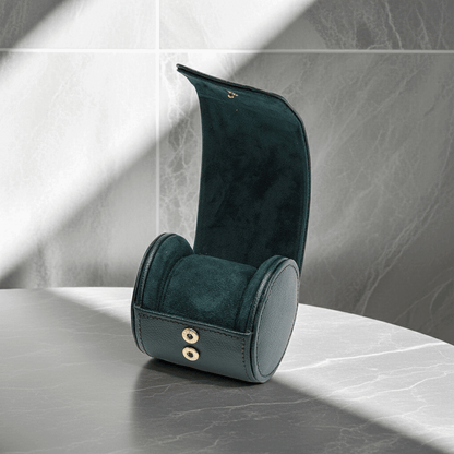 Horloge pouch British Racing 1 horloge Wolf 1834 - Horlogerieshop.nl