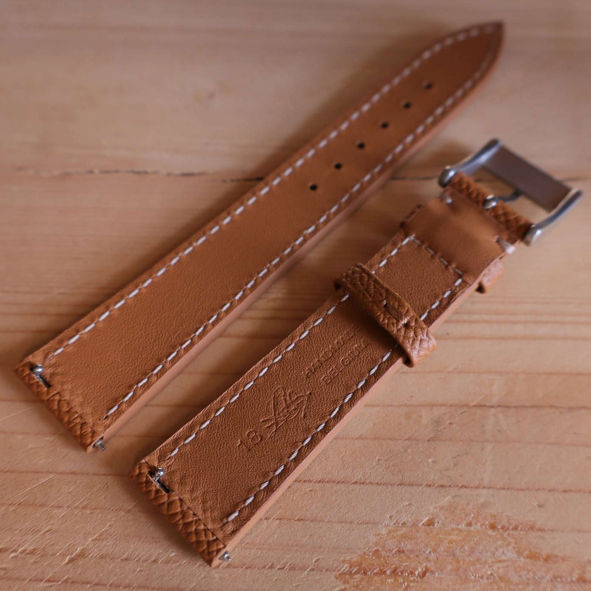 Horlogeband Epsom kalfsleder LIC Leather