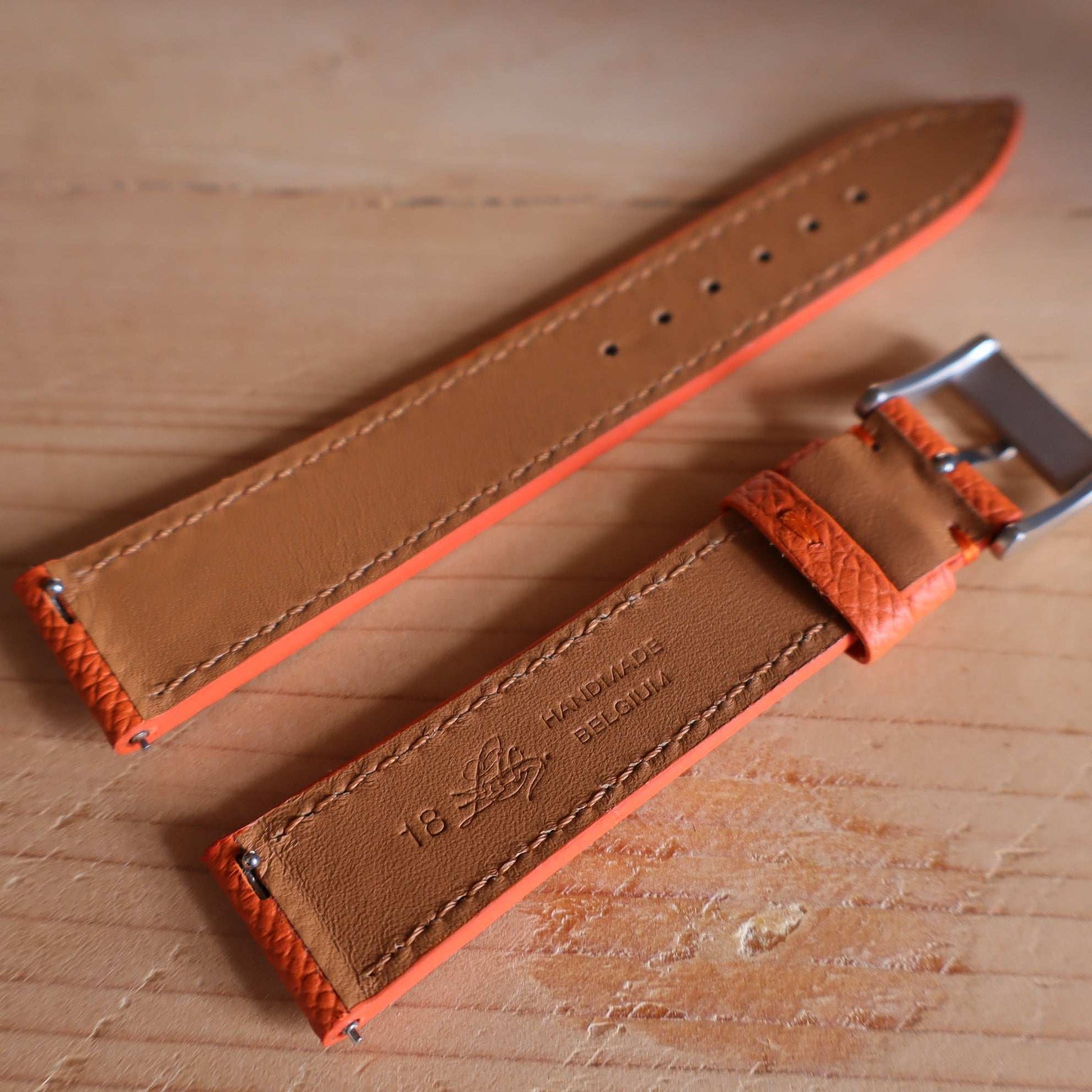 Horlogeband Epsom kalfsleder LIC Leather