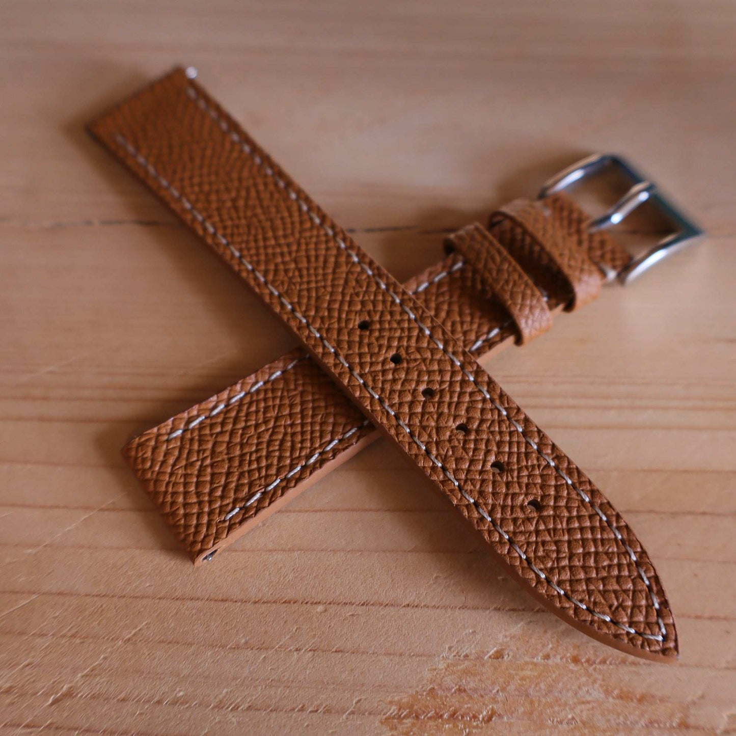 Horlogeband Epsom kalfsleder LIC Leather