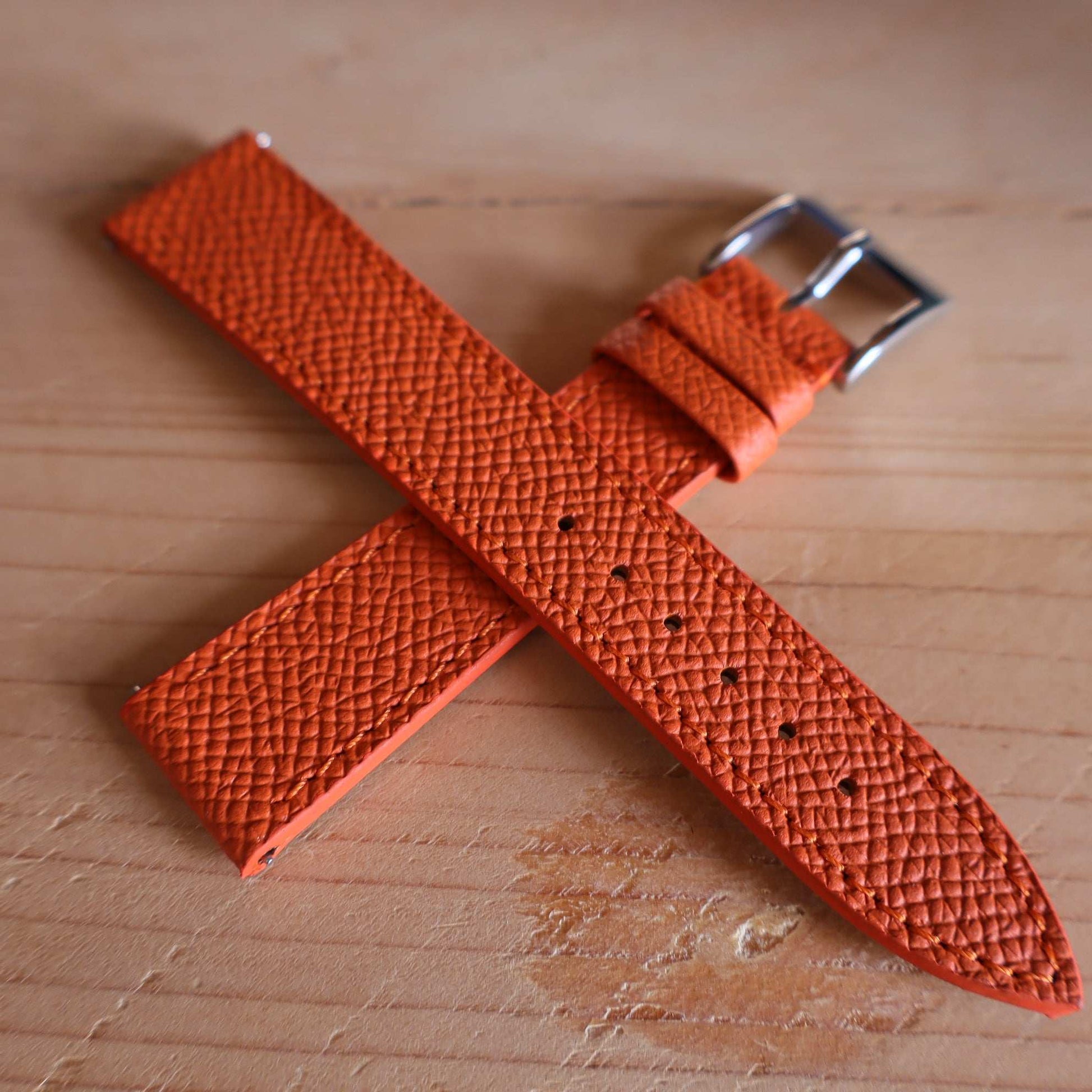 Horlogeband Epsom kalfsleder LIC Leather