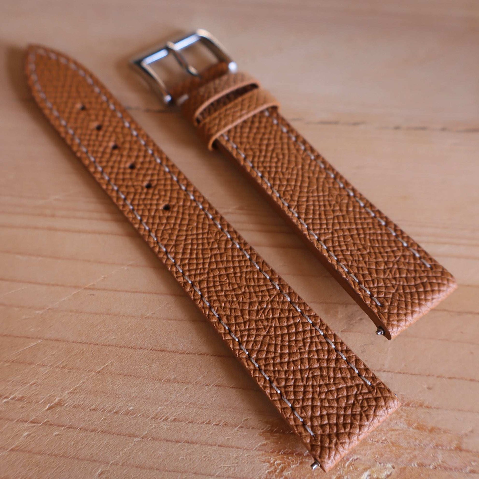 Horlogeband Epsom kalfsleder LIC Leather