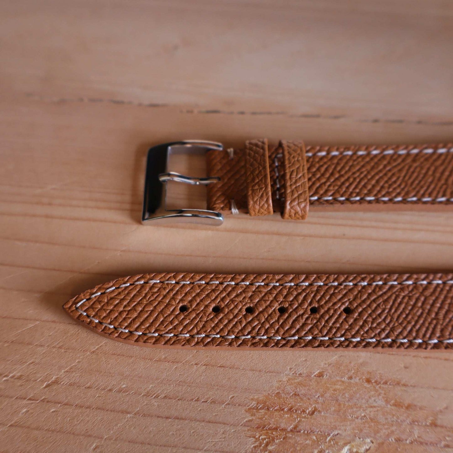 Horlogeband Epsom kalfsleder LIC Leather