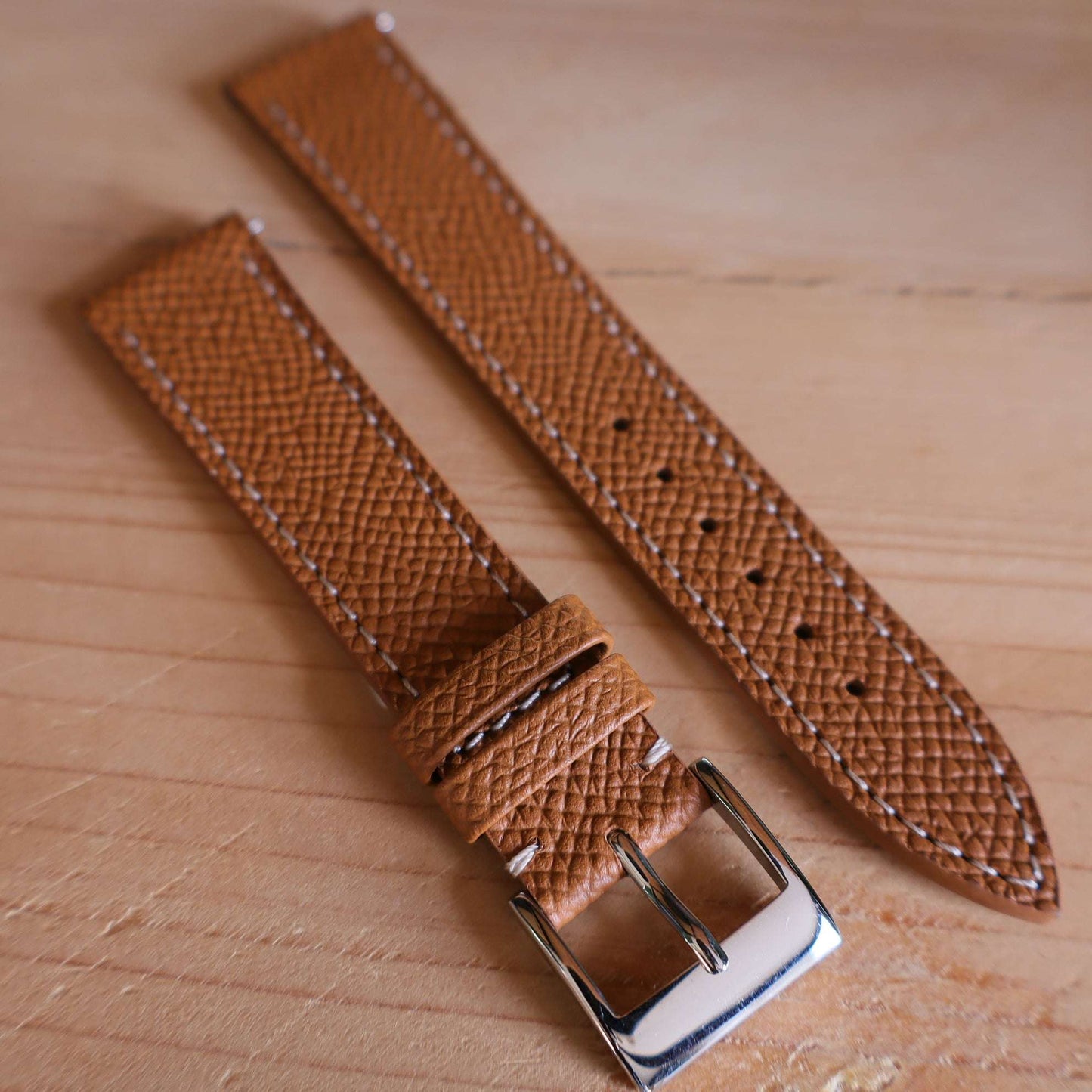 Horlogeband Epsom kalfsleder LIC Leather