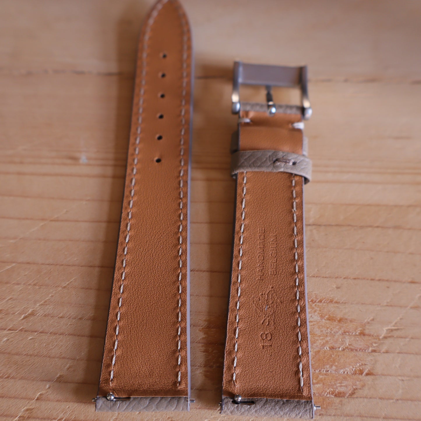 Horlogeband Epsom kalfsleder LIC Leather