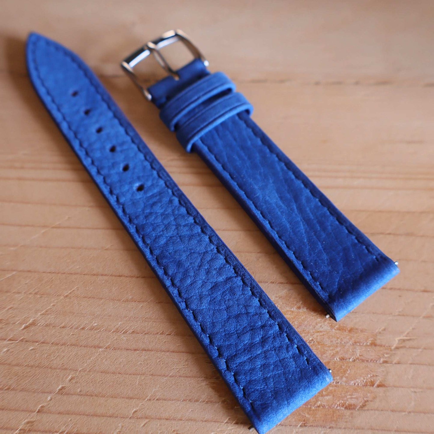 Horlogeband Nubuck stierenleder LIC Leather