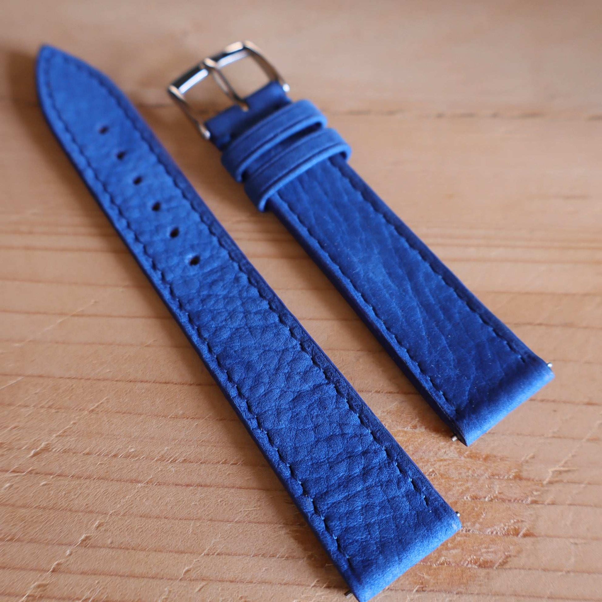 Horlogeband Nubuck stierenleder LIC Leather