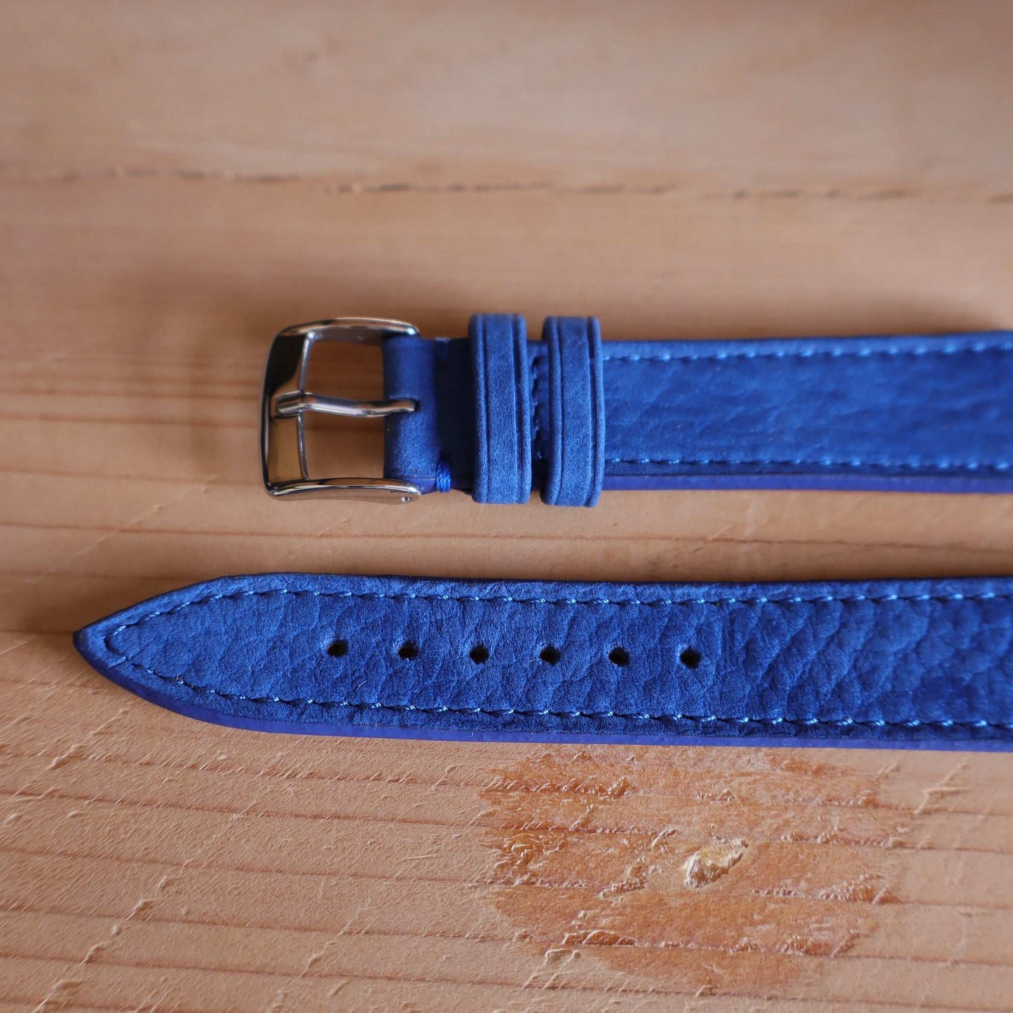 Horlogeband Nubuck stierenleder LIC Leather