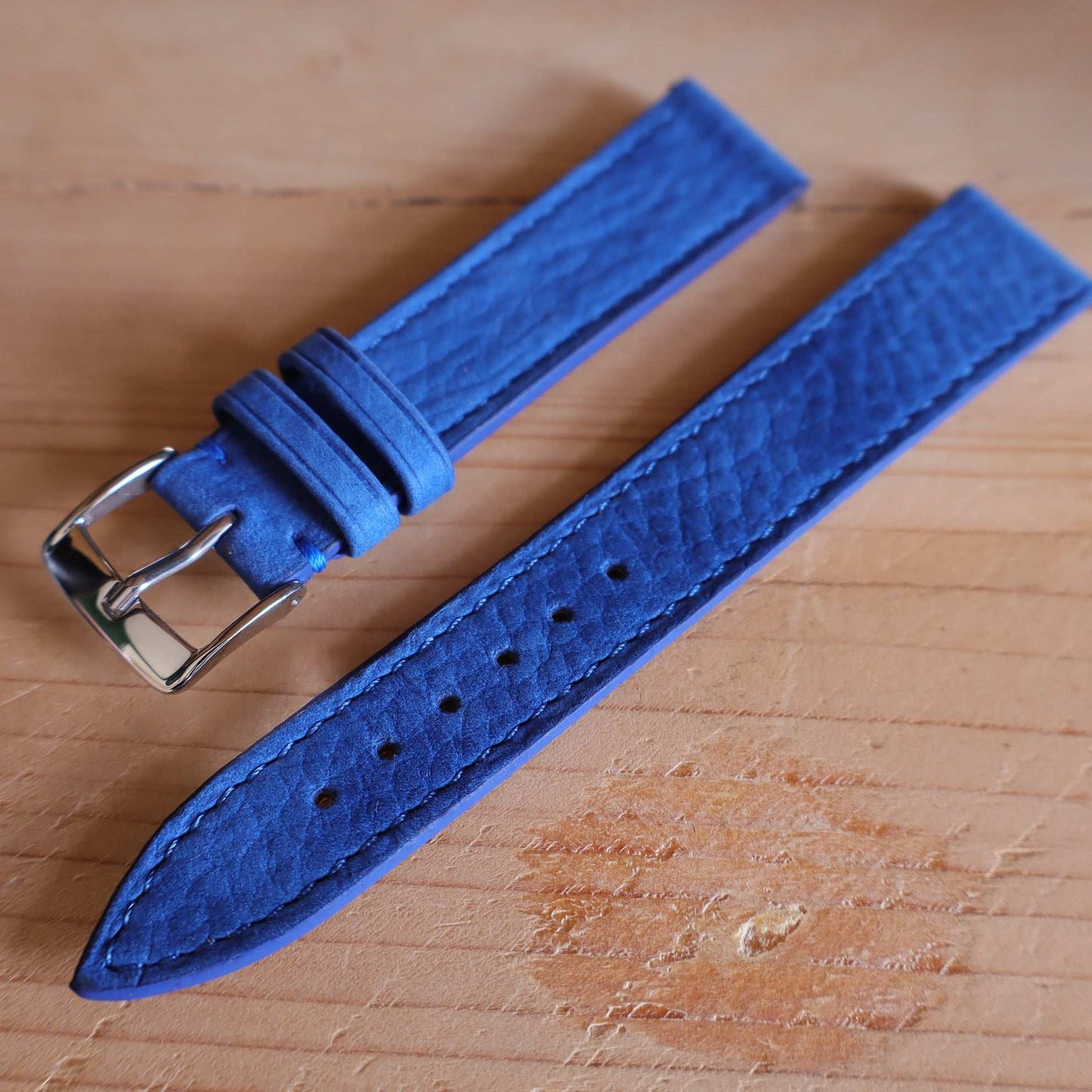 Horlogeband Nubuck stierenleder LIC Leather