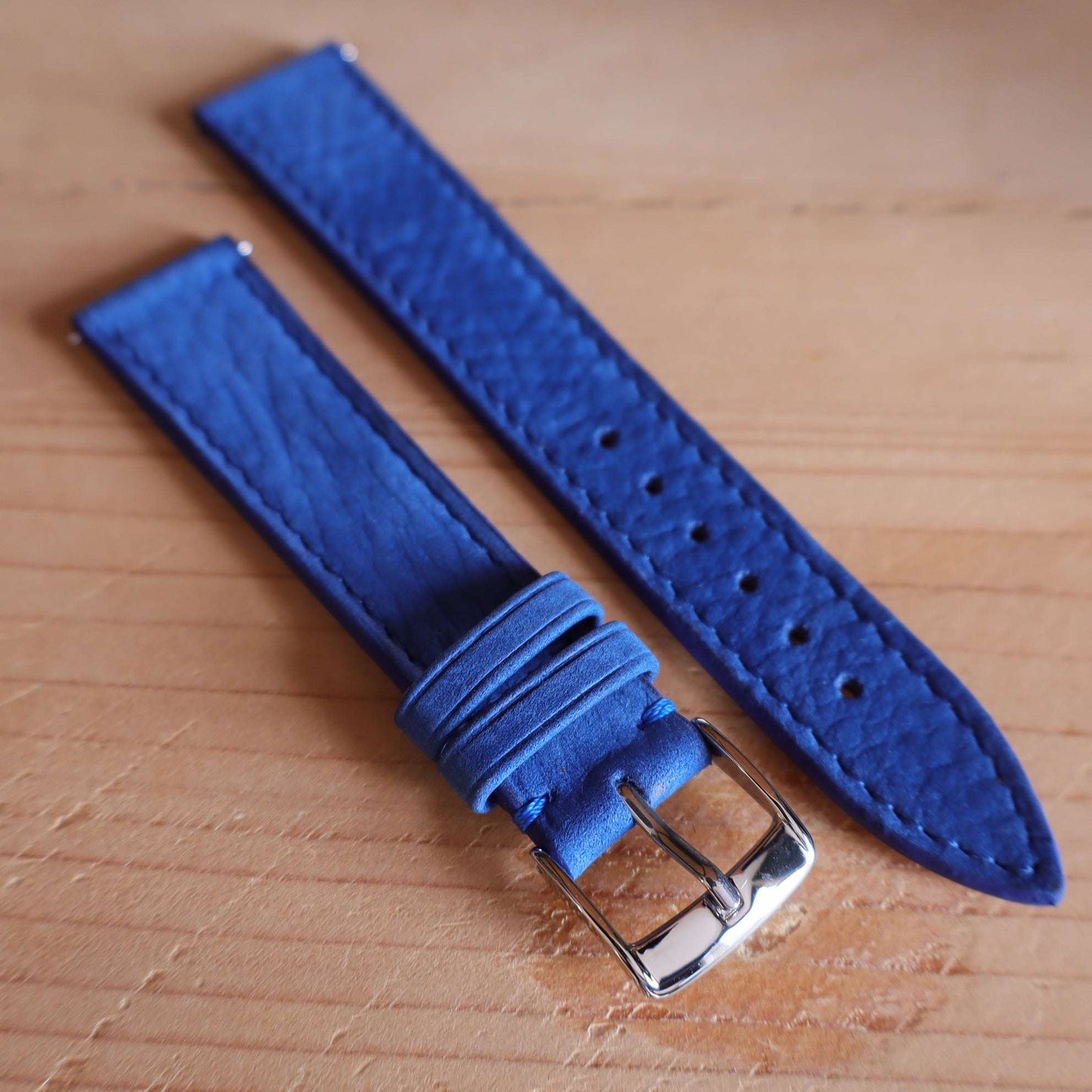 Horlogeband Nubuck stierenleder LIC Leather