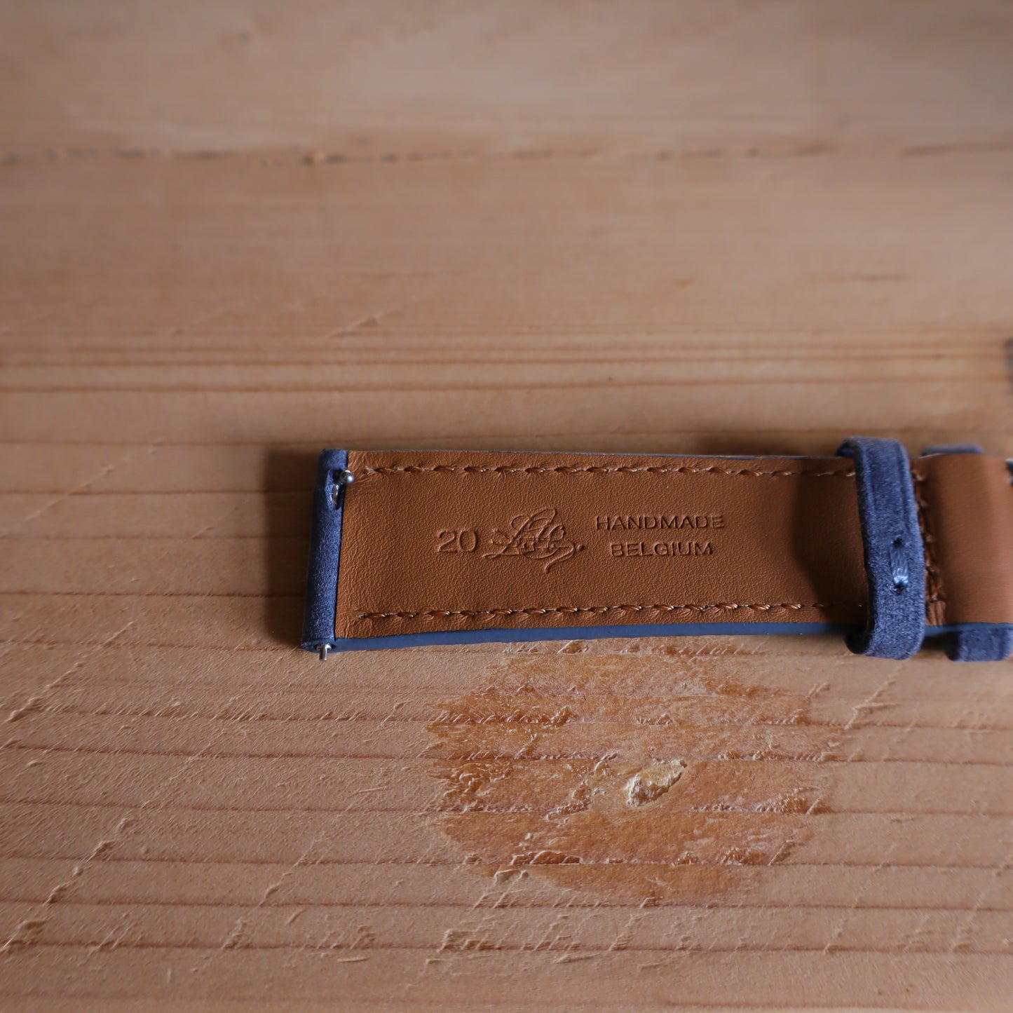 Horlogeband Nubuck stierenleder LIC Leather