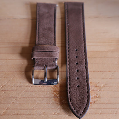 Horlogeband Nubuck stierenleder LIC Leather