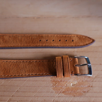 Horlogeband Nubuck stierenleder LIC Leather