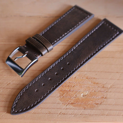 Horlogeband Patina buffelleder LIC Leather