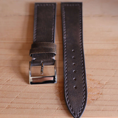 Horlogeband Patina buffelleder LIC Leather