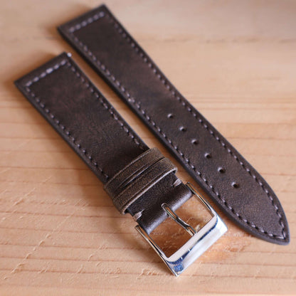 Horlogeband Patina buffelleder LIC Leather