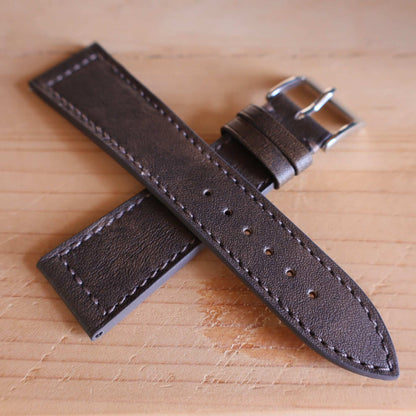 Horlogeband Patina buffelleder LIC Leather