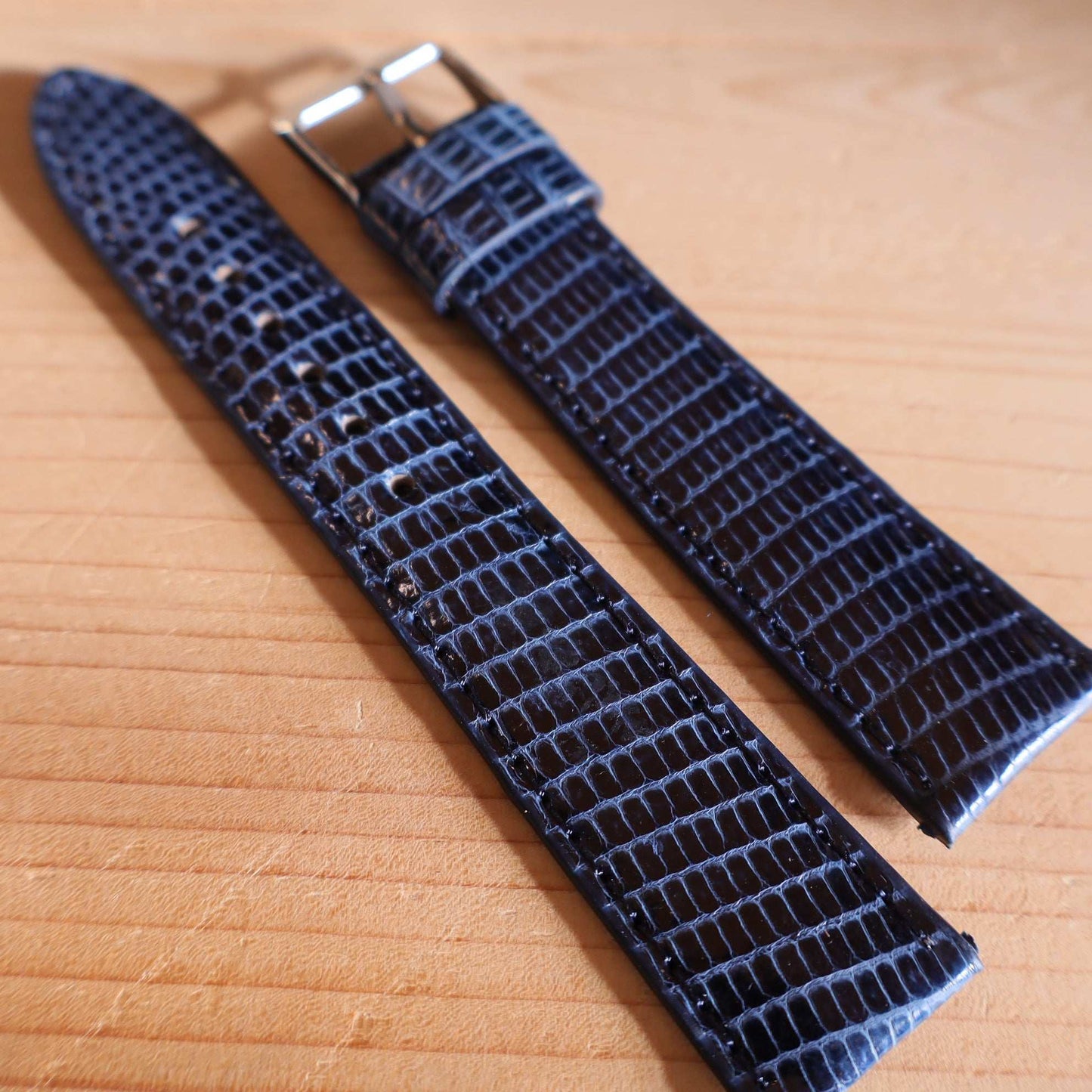 Horlogeband hagedissenleder Ashford & Rye